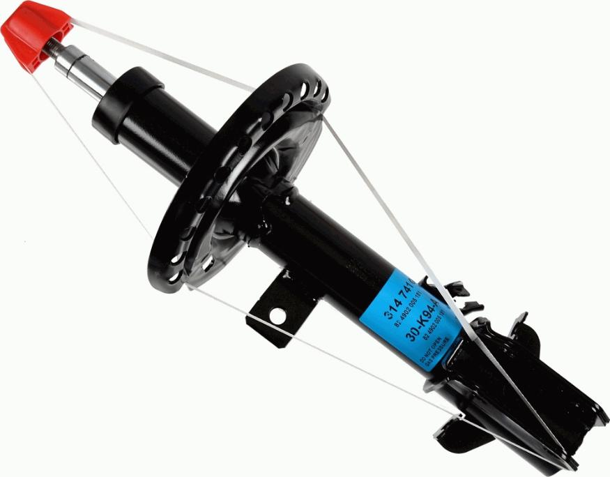 SACHS 314 741 - Shock Absorber autospares.lv