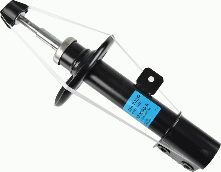 SACHS 314 743 - Shock Absorber autospares.lv