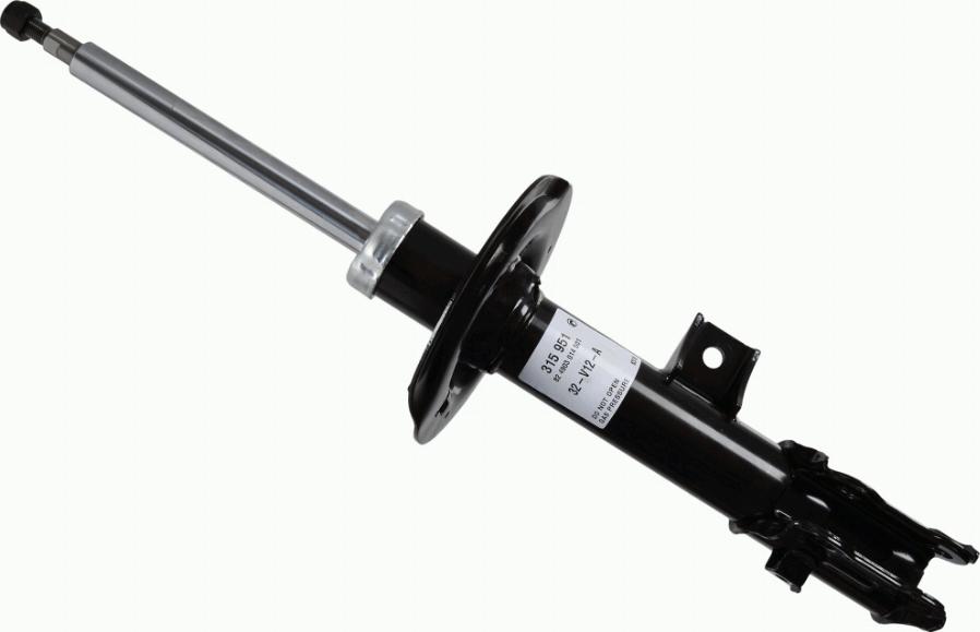 SACHS 315 951 - Shock Absorber autospares.lv