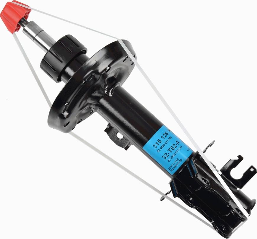 SACHS 315 126 - Shock Absorber autospares.lv