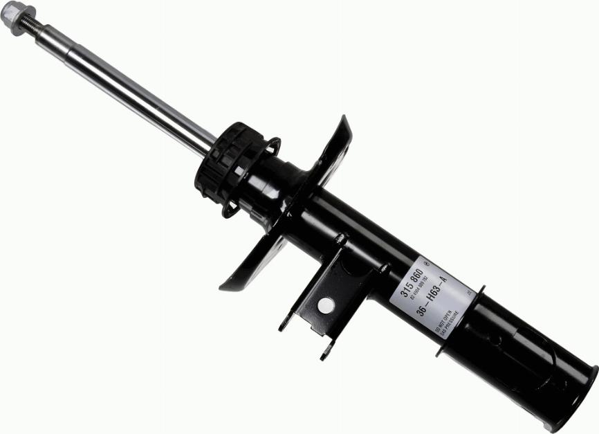 SACHS 315 860 - Shock Absorber autospares.lv