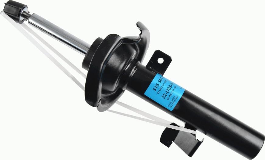 SACHS 315 301 - Shock Absorber autospares.lv