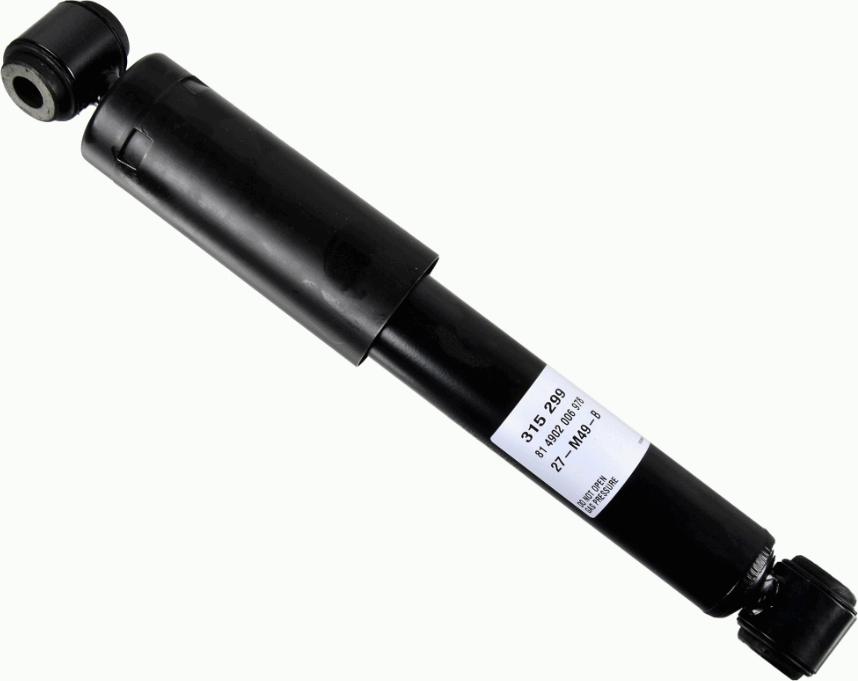 SACHS 315 299 - Shock Absorber autospares.lv