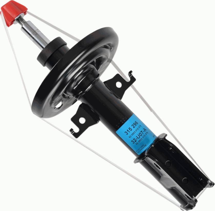 SACHS 315 296 - Shock Absorber autospares.lv