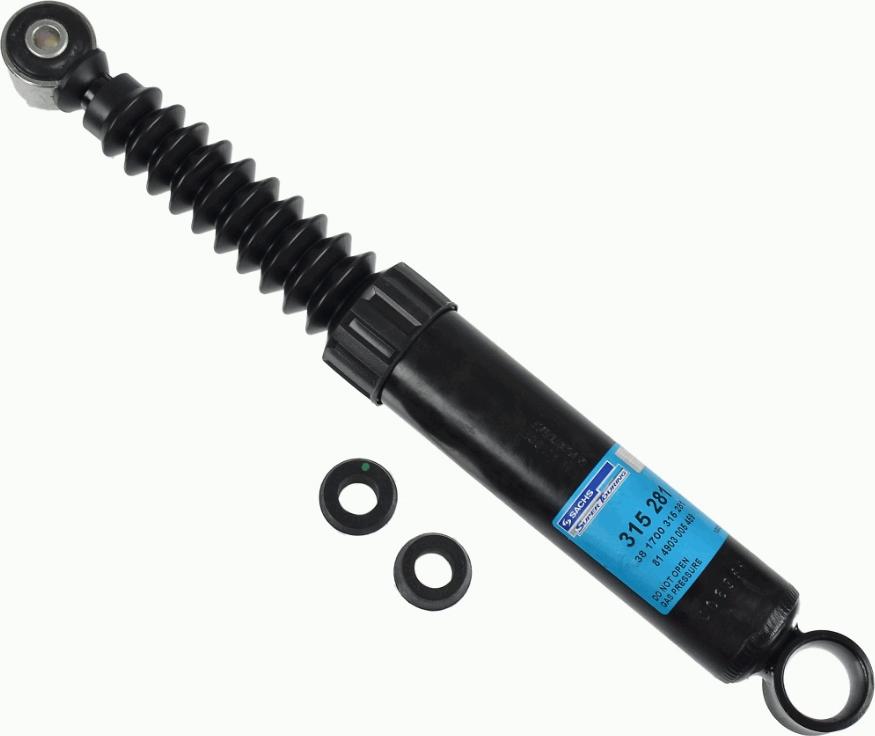 SACHS 315 281 - Shock Absorber autospares.lv