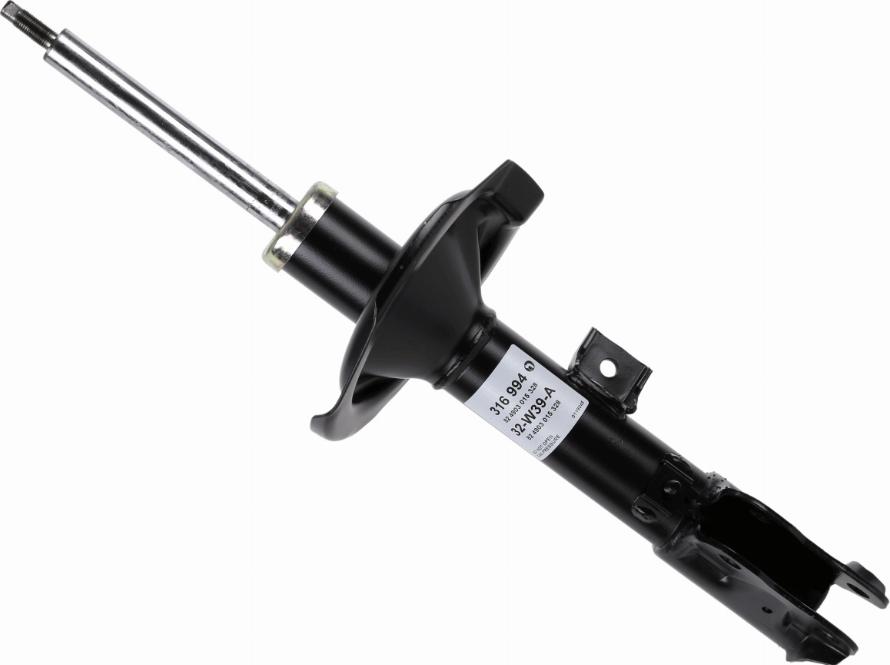 SACHS 316 994 - Shock Absorber autospares.lv