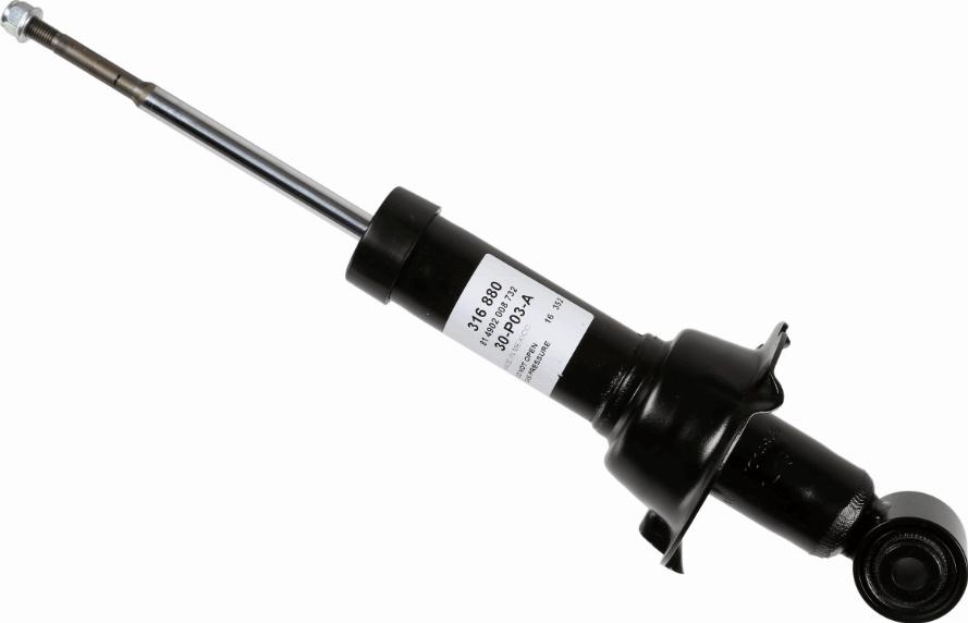 SACHS 316 880 - Shock Absorber autospares.lv