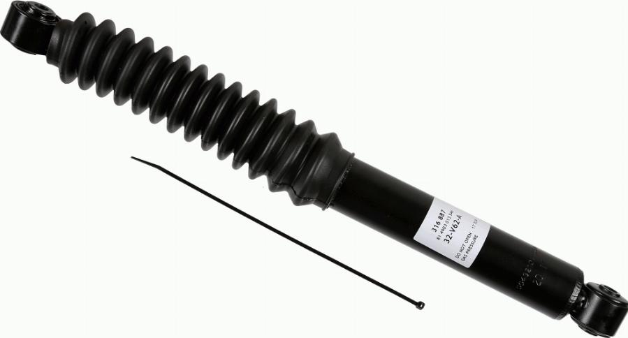 SACHS 316 887 - Shock Absorber autospares.lv