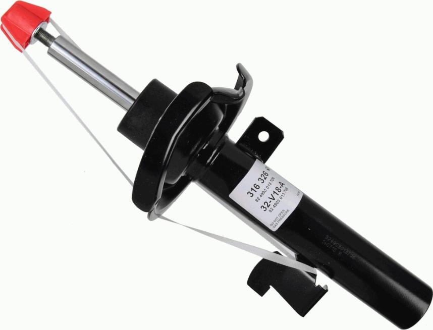 SACHS 316 326 - Shock Absorber autospares.lv