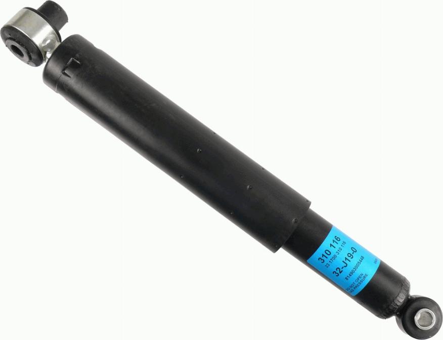 SACHS 310 116 - Shock Absorber autospares.lv