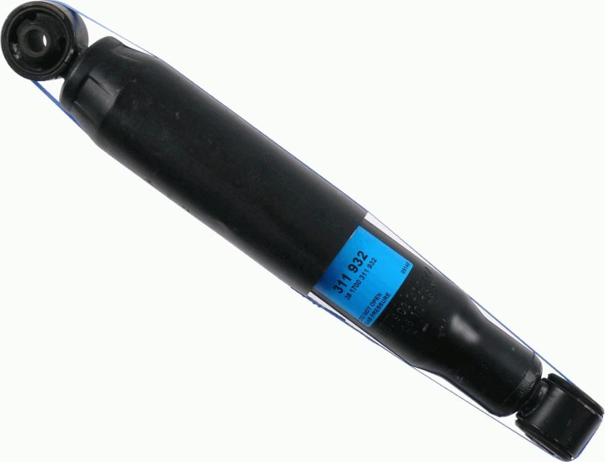 SACHS 311 932 - Shock Absorber autospares.lv