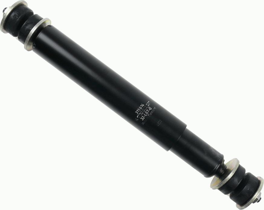 SACHS 311 614 - Shock Absorber autospares.lv