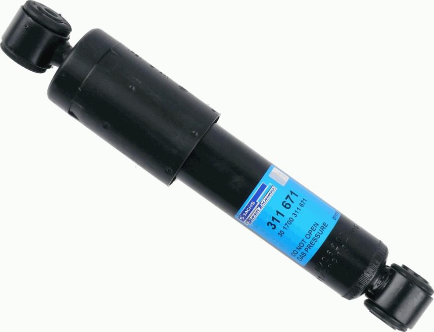 SACHS 311 671 - Shock Absorber autospares.lv