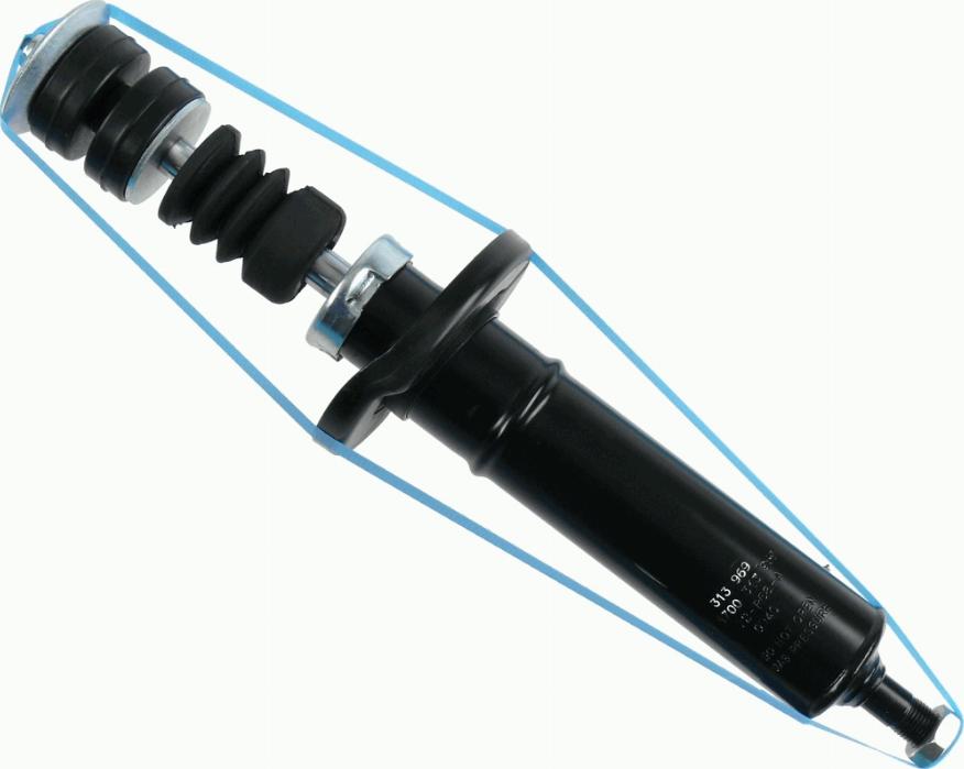 SACHS 313 969 - Shock Absorber autospares.lv