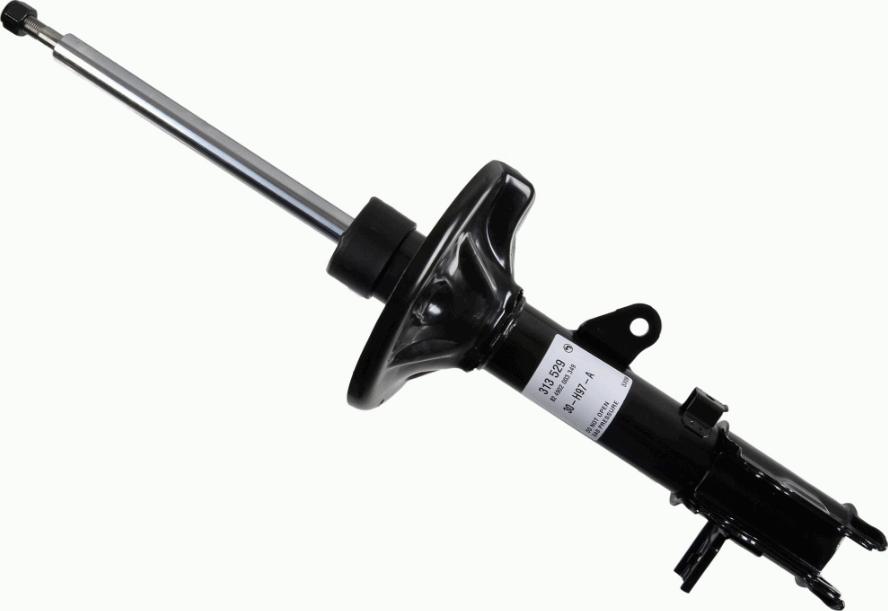 SACHS 313 529 - Shock Absorber autospares.lv