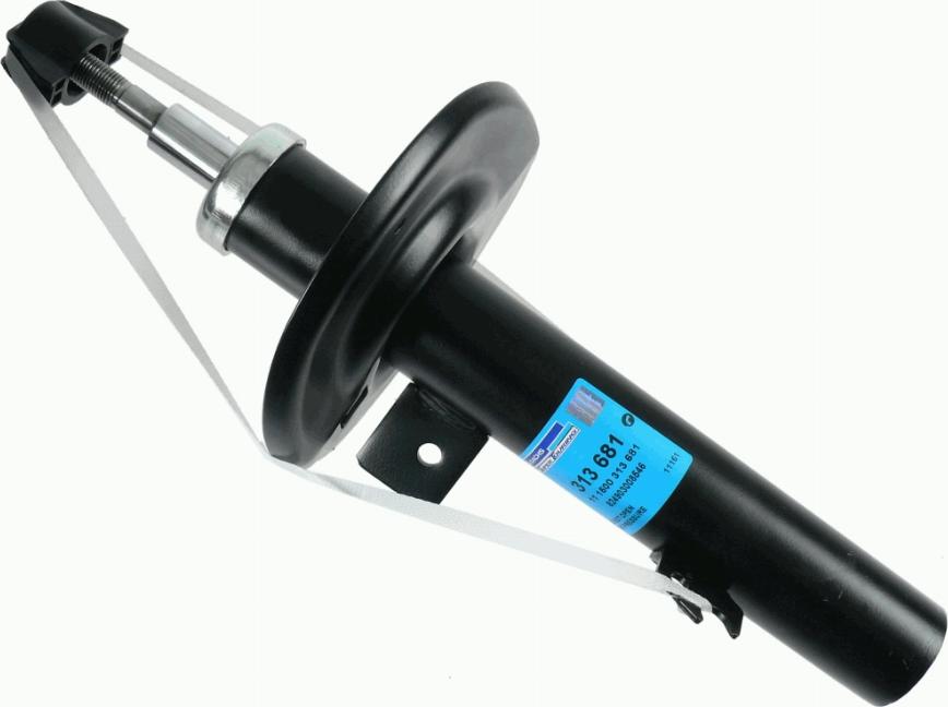 SACHS 313 681 - Shock Absorber autospares.lv