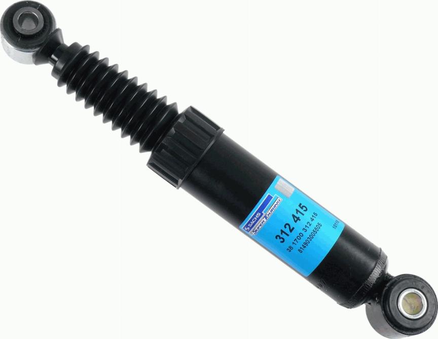 SACHS 312 415 - Shock Absorber autospares.lv