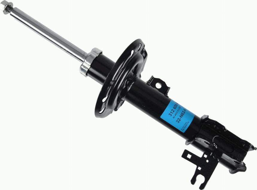 SACHS 312 609 - Shock Absorber autospares.lv