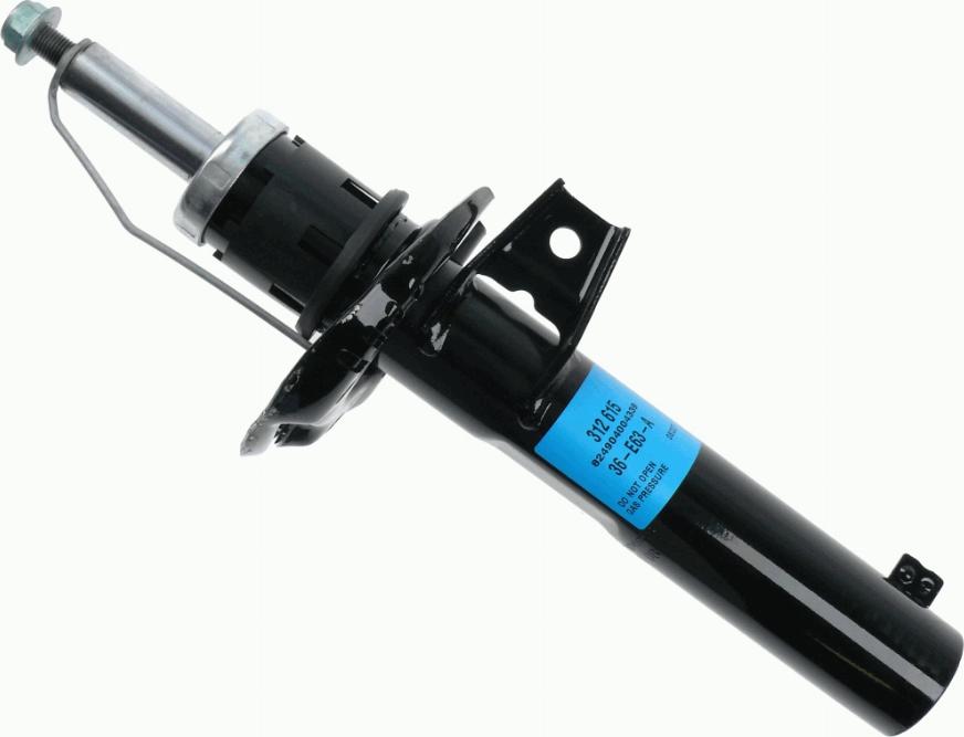 SACHS 312 615 - Shock Absorber autospares.lv