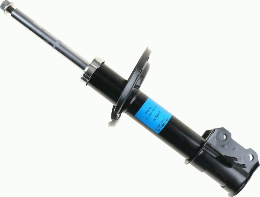 SACHS 312 611 - Shock Absorber autospares.lv