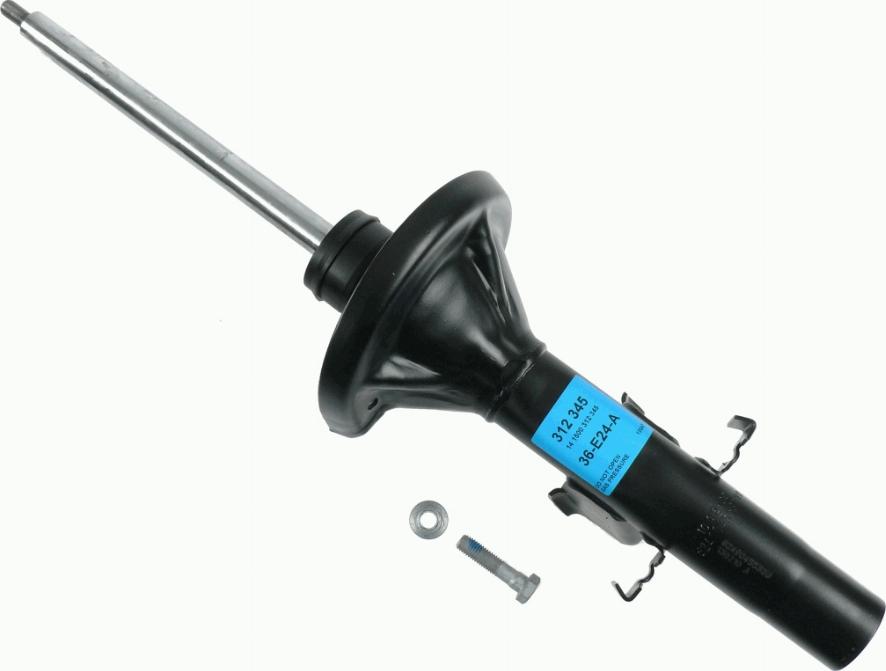 SACHS 312 345 - Shock Absorber autospares.lv