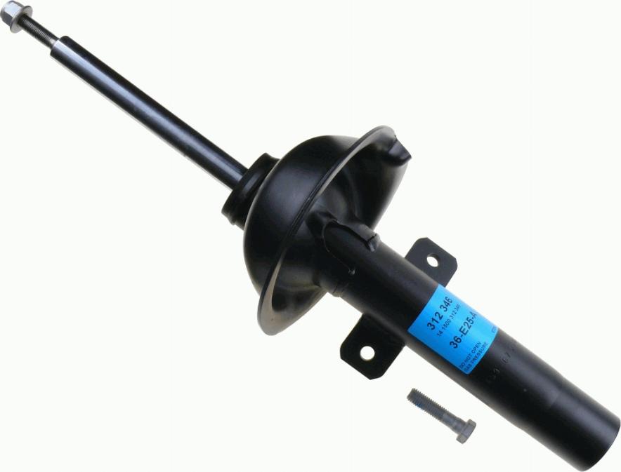 SACHS 312 346 - Shock Absorber autospares.lv