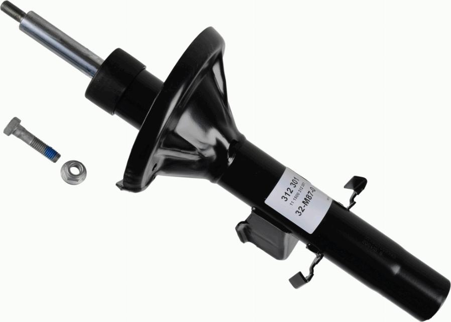 SACHS 312 301 - Shock Absorber autospares.lv