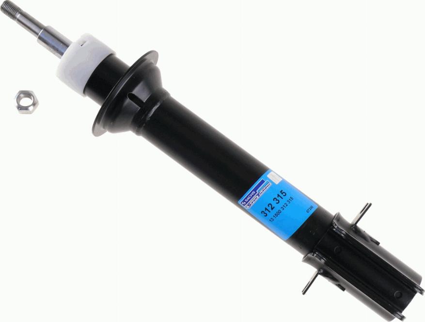 SACHS 312 315 - Shock Absorber autospares.lv