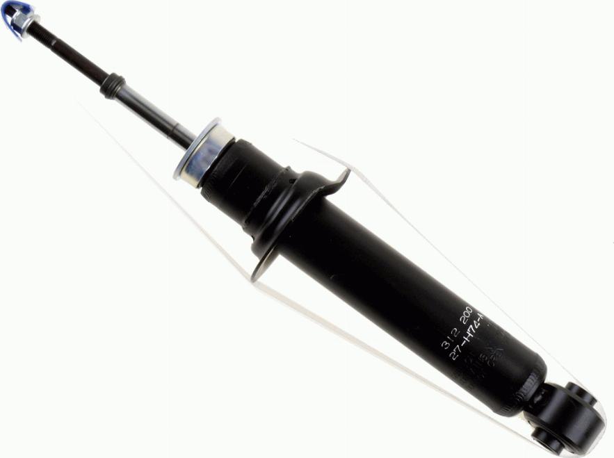 SACHS 312 200 - Shock Absorber autospares.lv