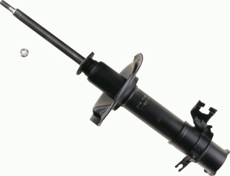 SACHS 312 746 - Shock Absorber autospares.lv