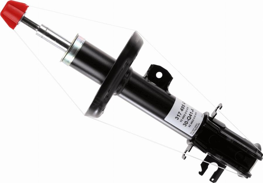 SACHS 317 495 - Shock Absorber autospares.lv