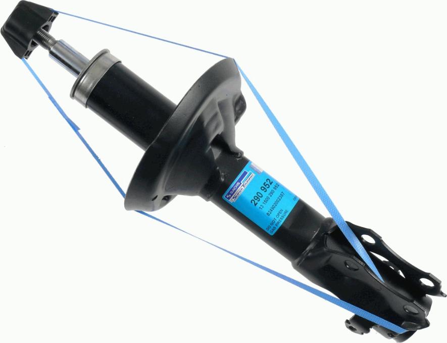 SACHS 290 952 - Shock Absorber autospares.lv