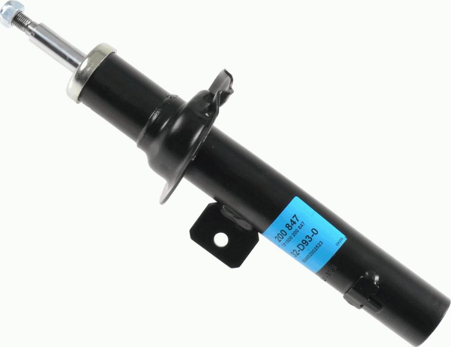 SACHS 200 847 - Shock Absorber autospares.lv