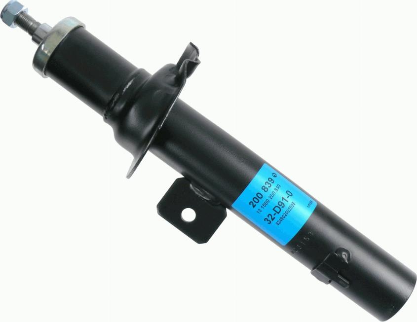 SACHS 200 839 - Shock Absorber autospares.lv