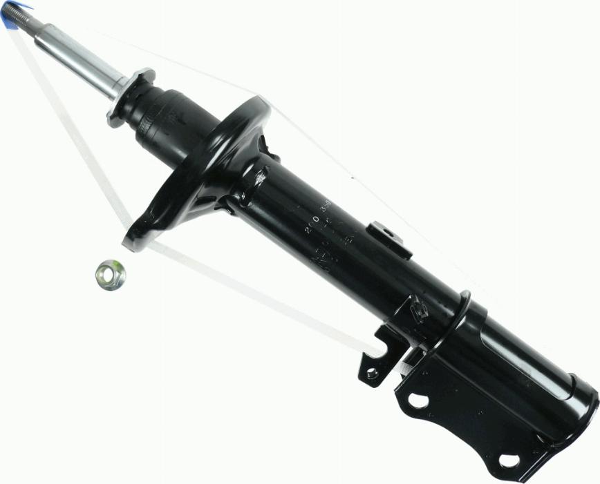 SACHS 200 350 - Shock Absorber autospares.lv