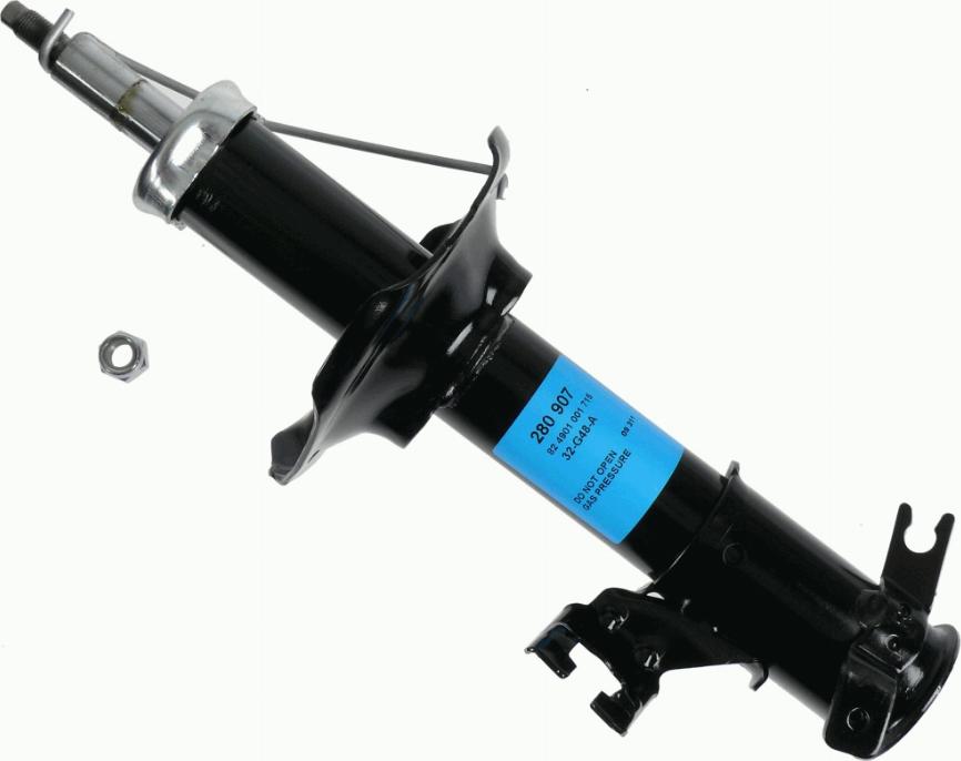 SACHS 280 907 - Shock Absorber autospares.lv