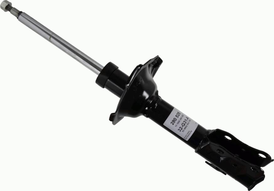 SACHS 280 525 - Shock Absorber autospares.lv