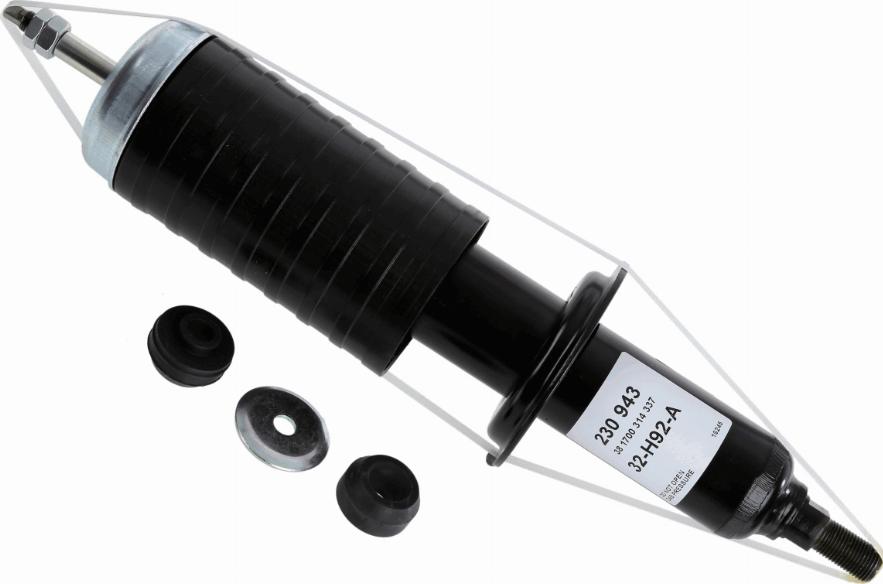 SACHS 230 943 - Shock Absorber autospares.lv