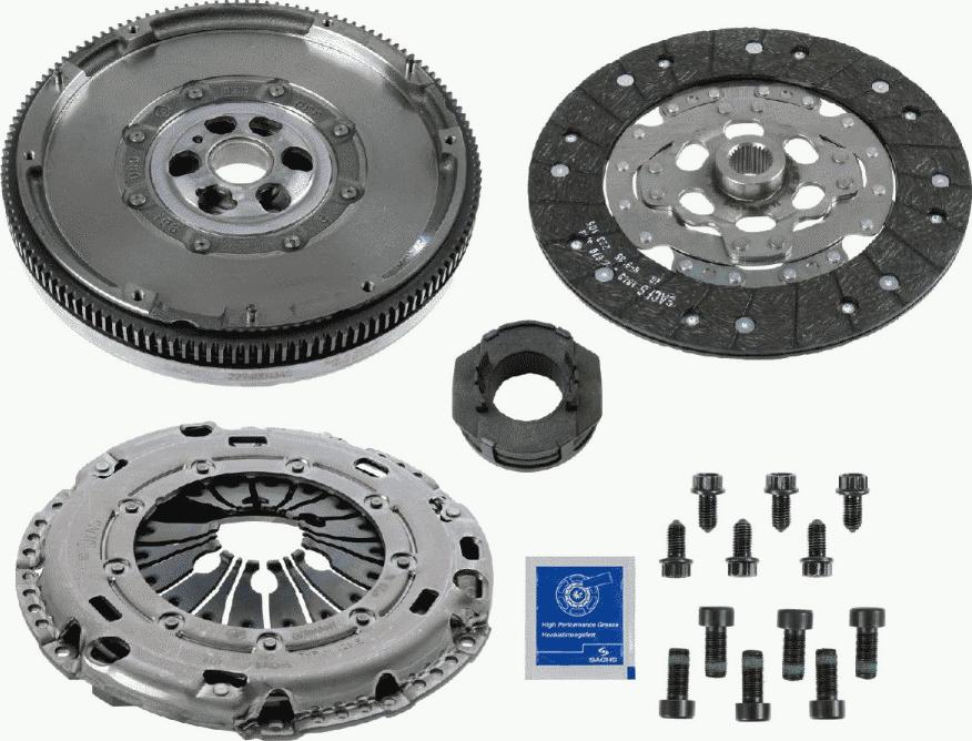 SACHS 2290 601 059 - Clutch Kit autospares.lv