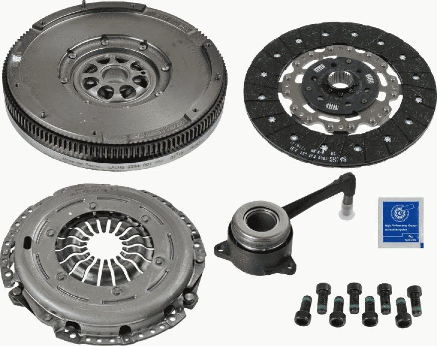 SACHS 2290 601 070 - Clutch Kit autospares.lv