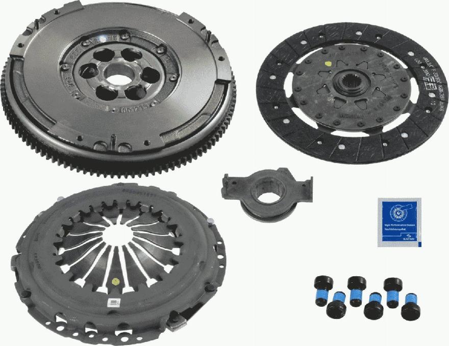 SACHS 2290 601 078 - Clutch Kit autospares.lv