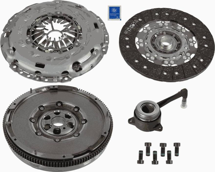 SACHS 2290 601 157 - Clutch Kit autospares.lv