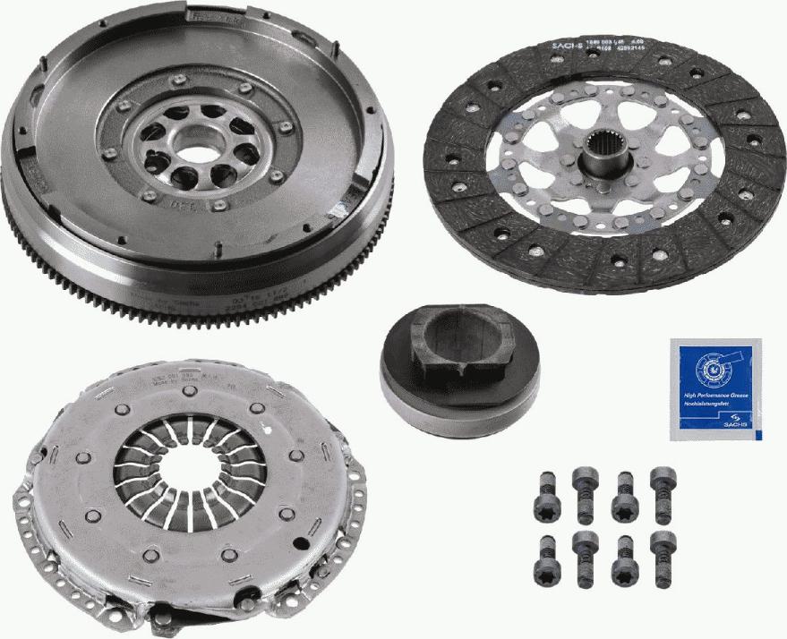 SACHS 2290 601 106 - Clutch Kit autospares.lv