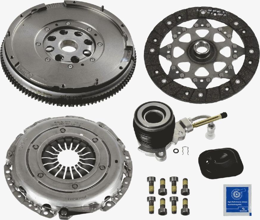 SACHS 2290 601 100 - Clutch Kit autospares.lv