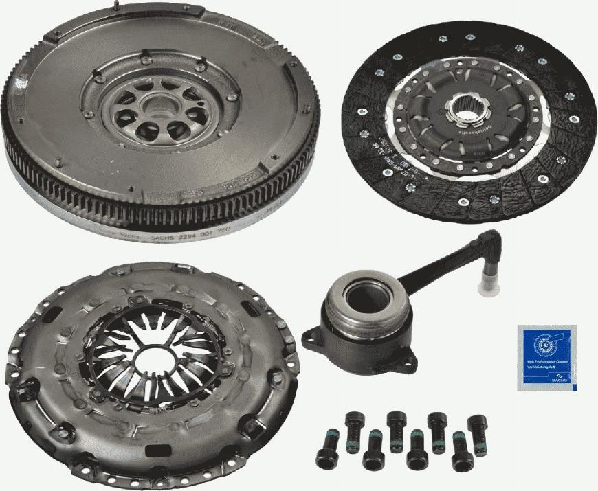 SACHS 2290 601 103 - Clutch Kit autospares.lv