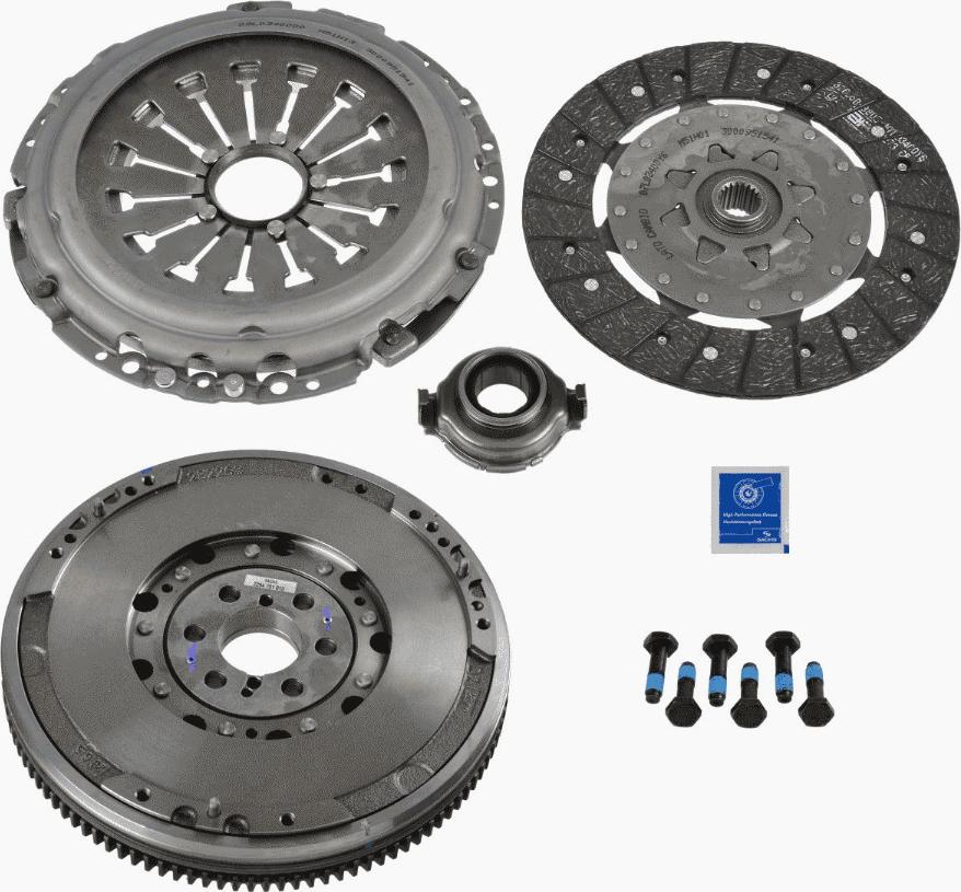 SACHS 2290 601 124 - Clutch Kit autospares.lv