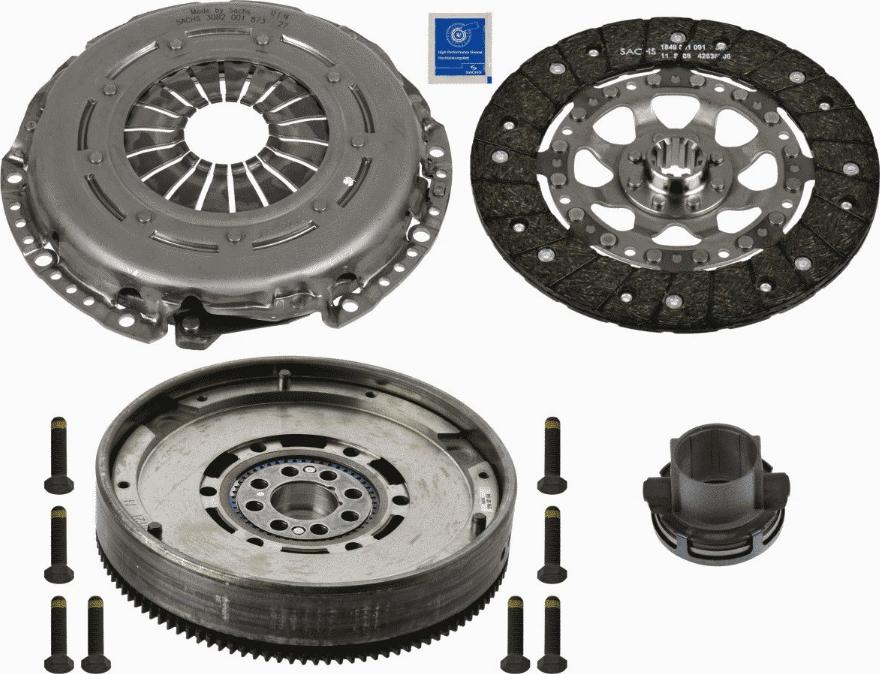 SACHS 2290 601 125 - Clutch Kit autospares.lv