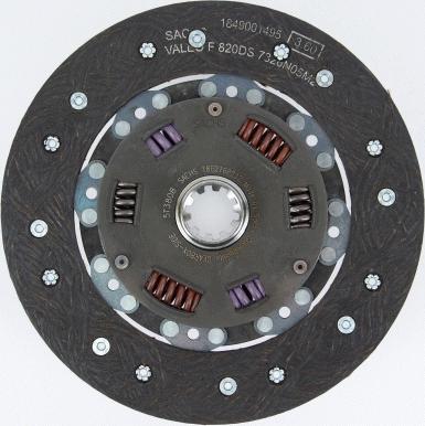 Sachs Performance 181862 168232 - Clutch Disc autospares.lv