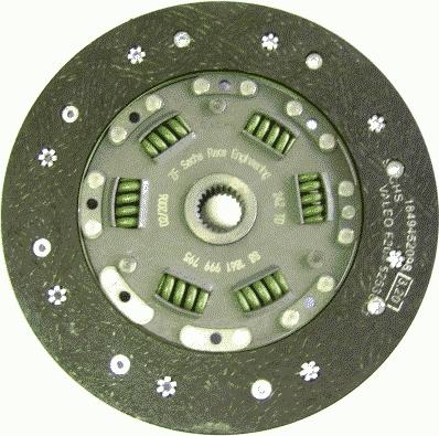 Sachs Performance 881861 999795 - Clutch Disc autospares.lv