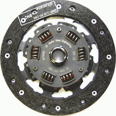 Sachs Performance 881861 999757 - Clutch Disc autospares.lv